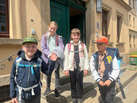 Unsere besten Vorleser: Jonas, Amelie, Mila, Orson